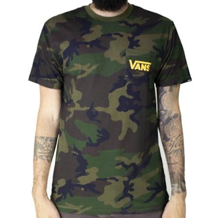 Camiseta Vans Otw Classic Camo Lemon VN0A4BT2ZIB