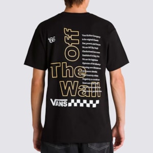 Camiseta Vans Posted SS Black VN000HFTBLKC