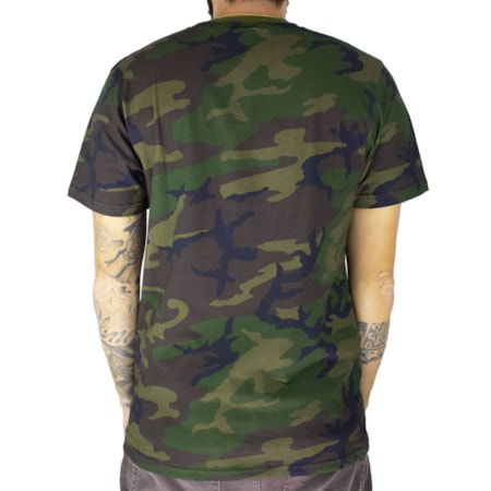 Camiseta Vans Print Box Camo White VN0A312SC9H