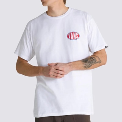 Camiseta Vans Spray On SS White VN000HKCWHTC