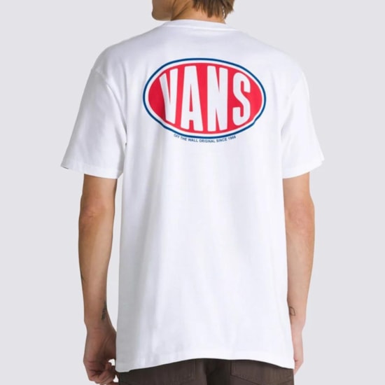 Camiseta Vans Spray On SS White VN000HKCWHTC