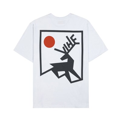 Camiseta Vihe Deer Sun White 