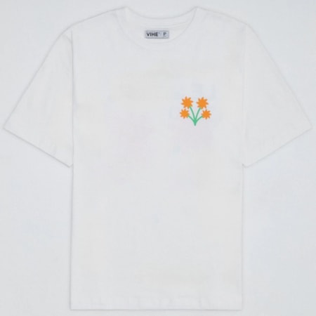 Camiseta Vihe Le Soleil Branca