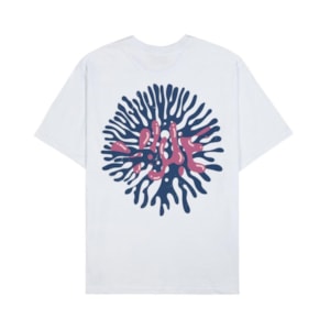 Camiseta Vihe Liquid Pink Blue White