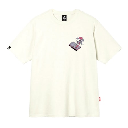 Camiseta Vishfi Brazart Break Mouse Off White 