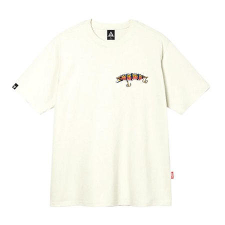 Camiseta Vishfi Brazart Fish Bait Off White