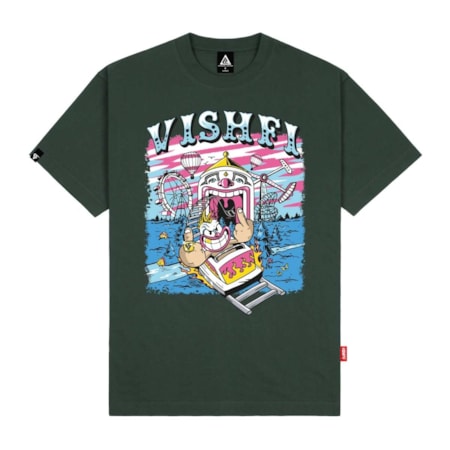 Camiseta Vishfi Circus Green