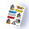 Camiseta Vishfi Classic Pack 3 Unidades Black