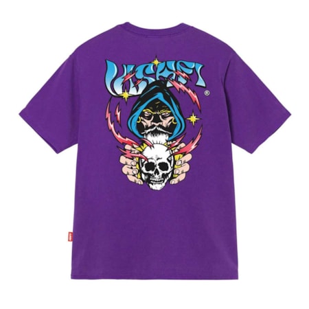 Camiseta Vishfi Halloween Vish Mago Roxo 