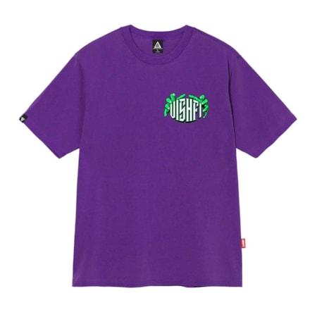 Camiseta Vishfi Halloween Zombie Roxo 