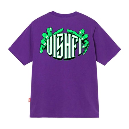 Camiseta Vishfi Halloween Zombie Roxo 