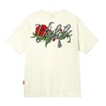 Camiseta Vishfi TSH 03 Rose Wire Off White