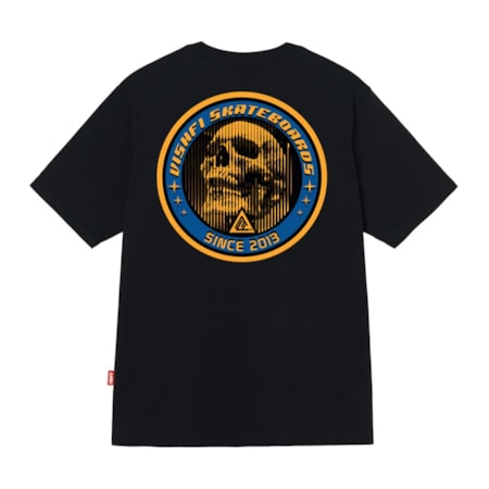 Camiseta Vishfi TSH 03 Skull Est Black