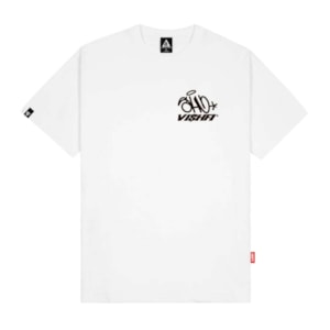 Camiseta Vishfi X Shu Churrasco Bon Vivant Off White
