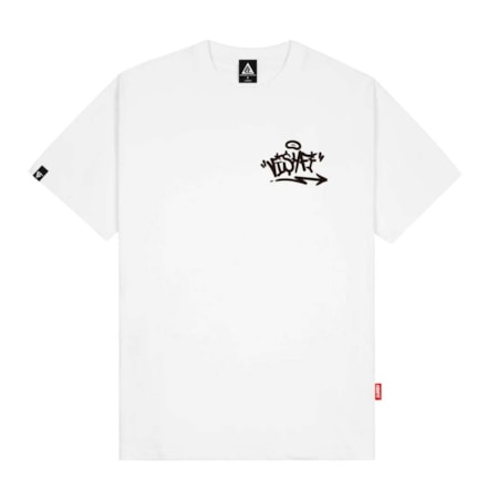 Camiseta Vishfi X Shu Corre Das Notas Bon Vivant Off White