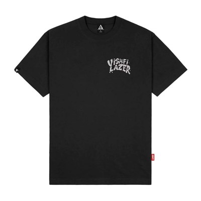Camiseta Vishfi X Shu Lazer Bon Vivant Preto