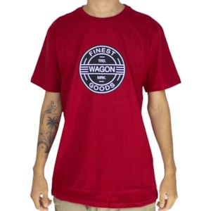 Camiseta Wagon Finest Good Vermelho