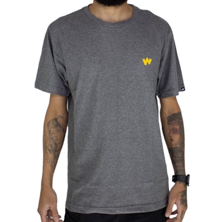 Camiseta Wagon W Cinza