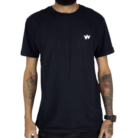 Camiseta Wagon W Preto