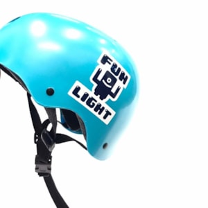 Capacete Profissional Xt Fun Light Azul Bebe Tamanho P