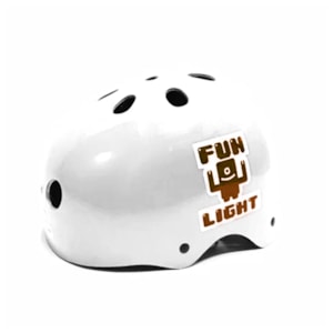 Capacete Profissional Xt Fun Light Branco Tamanho GG