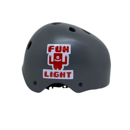 Capacete Profissional Xt Fun Light Cinza