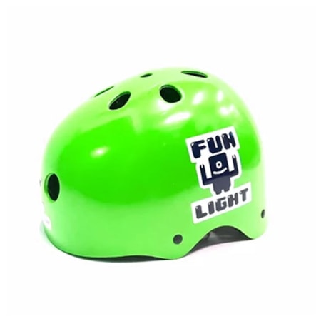 Capacete Profissional Xt Fun Light Verde Limão Tamanho M