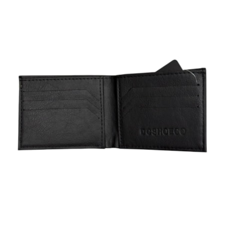 Carteira Dc Shoes Metal Dcshoesco Preto