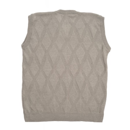 Colete Ous Tricot Cinza