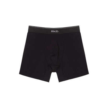 Cueca Class Boxer 3 Pack Inverso Black