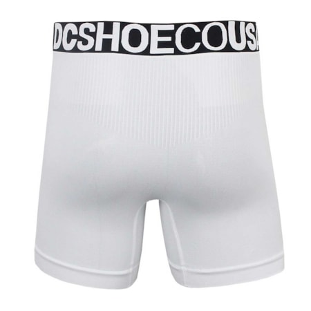 Cueca Dc Shoes Boxer Cós largo Performa Branco Preto