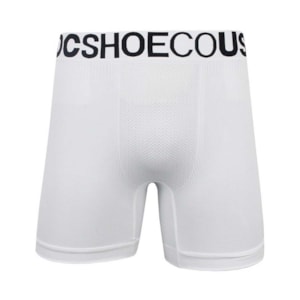 Cueca Dc Shoes Boxer Cós largo Performa Branco Preto