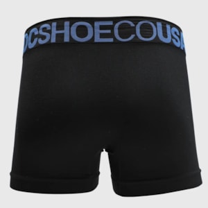 Cueca Dc Shoes Boxer Seamless Preto Azul Bic Cueca Dc Shoes Boxer Seamless Preto Azul Bic