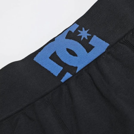 Cueca Dc Shoes Boxer Seamless Preto Azul Bic