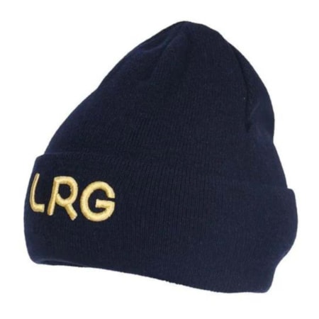 Gorro Lrg Script Azul Marinho