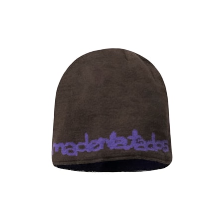 Gorro Mad Enlatados Poliester Marrom 