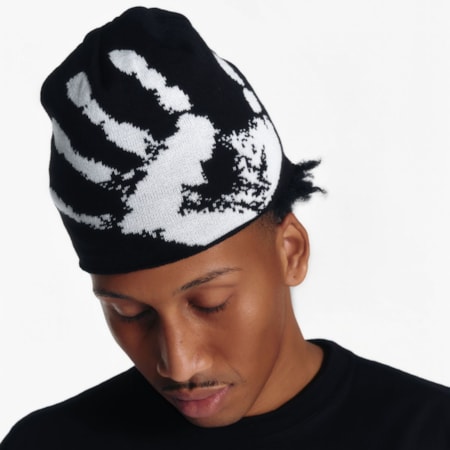 Gorro Mad Enlatados Poliester Preto