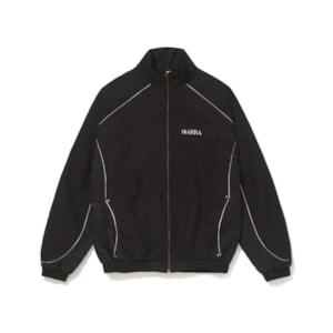 Jaqueta Barra Crew Pattern B Jacquard Preta