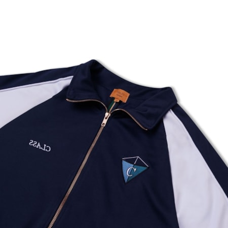 Jaqueta Class Track Jacket Pipa C Navy White 