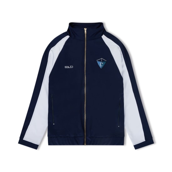 Jaqueta Class Track Jacket Pipa C Navy White 