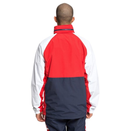 Jaqueta Corta Vento Dc Rai Track Top Imp Navy