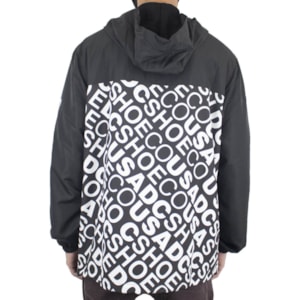 Jaqueta Dc Shoes Corta Vento Dagup Print 4 Preto