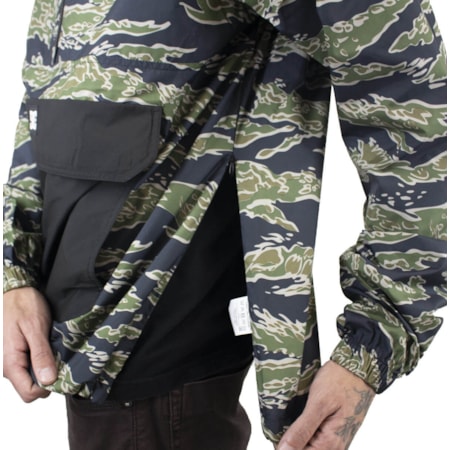 Jaqueta Dc Shoes Corta Vento Sedgefield Packable Imp Camo