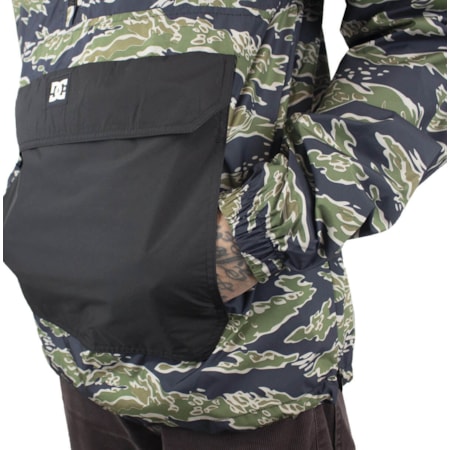 Jaqueta Dc Shoes Corta Vento Sedgefield Packable Imp Camo