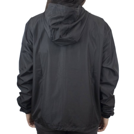 Jaqueta Element Corta Vento Feminino Logo 2 Preto