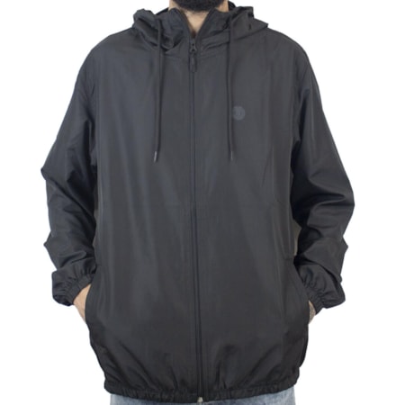 Jaqueta Element Corta Vento Zip Preto