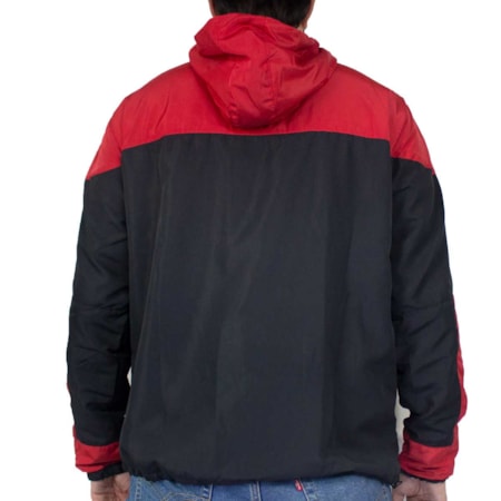 Jaqueta Lrg Energy Windbreaker Preto Vermelho