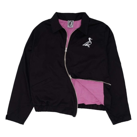 Jaqueta Mad Enlatados Ziper Cuvalineo Preta