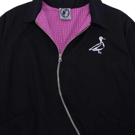 Jaqueta Mad Enlatados Ziper Cuvalineo Preta