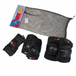 Kit de Proteção de Skate Mentex Infantil Tamanho G